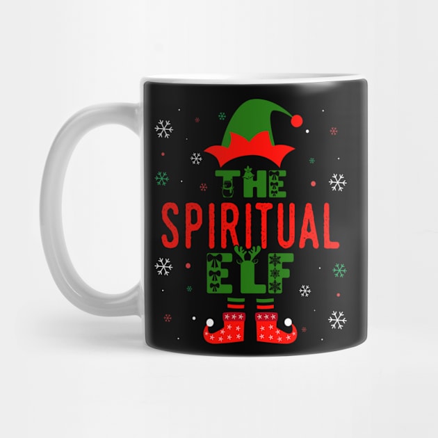 Family Christmas Matching Squad Outfit Elf Funny Spiritual by TheVintageChaosCo.